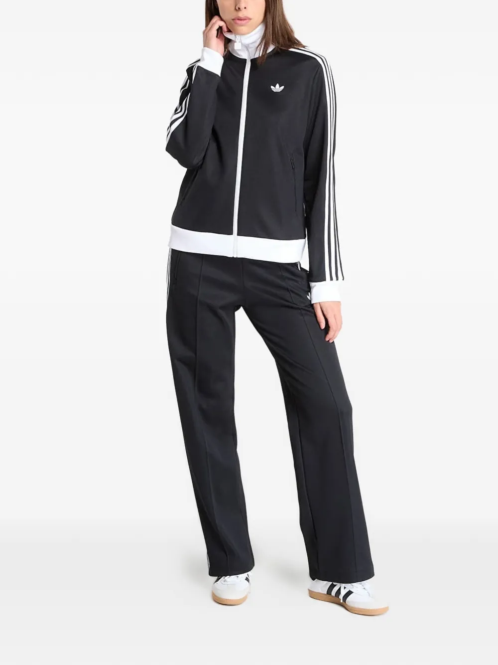adidas Sweater met drie strepen Zwart