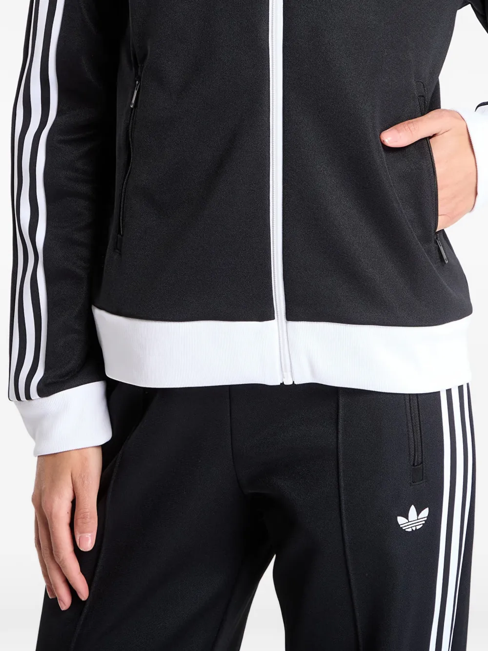 adidas Sweater met drie strepen Zwart