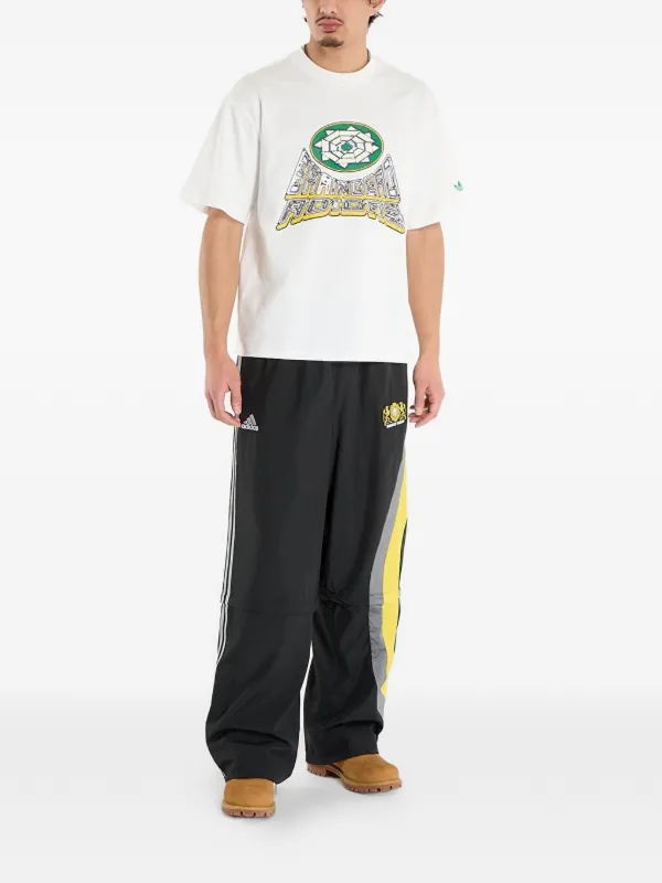  x Brain Dead トラックパンツ Lサイズ Adidas x Brain Dead トラックパンツ | ブラック | FARFETCH JP