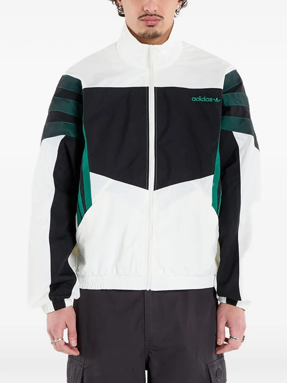 adidas Santiago three-stripe sweatshirt - Bianco