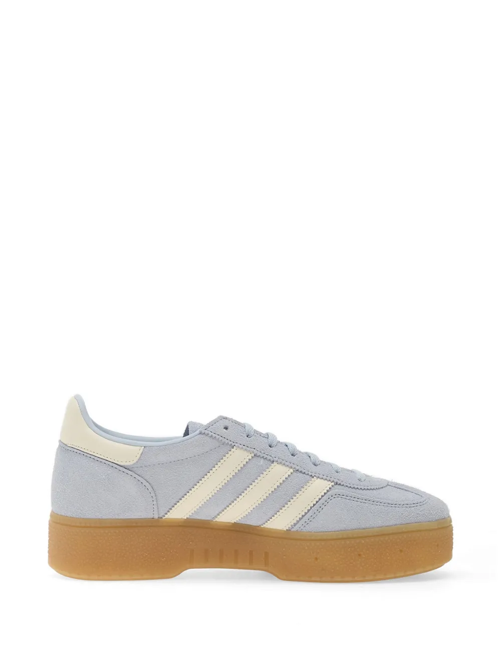 adidas Spezial Bold sneakers met drie strepen en plateauzool Blauw
