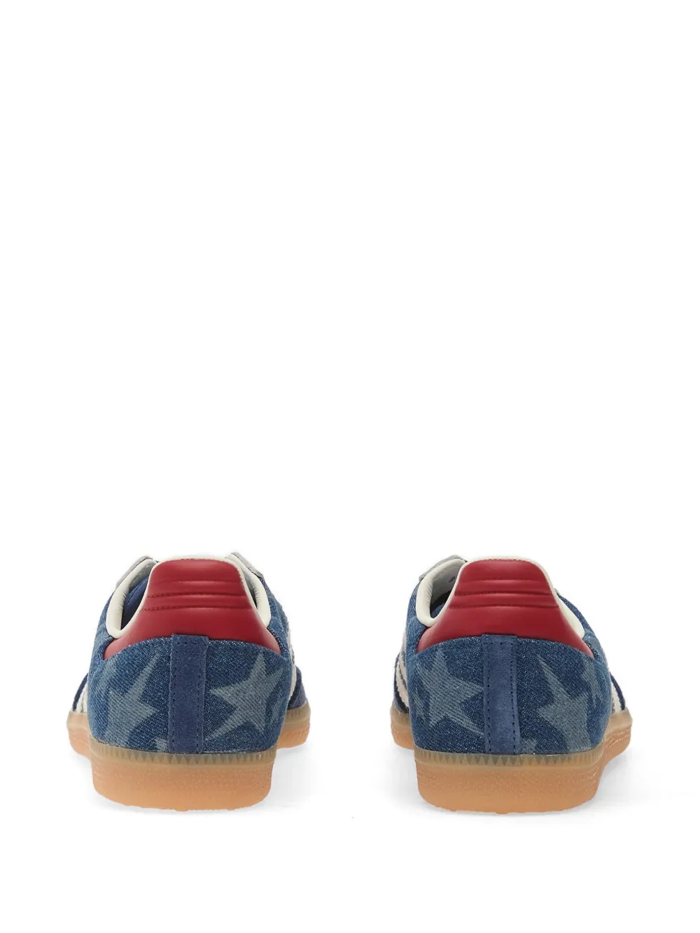 adidas Samba sneakers met sterprint Blauw