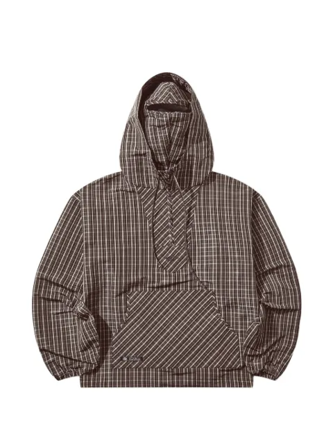 UMBRO checked-pattern jacket