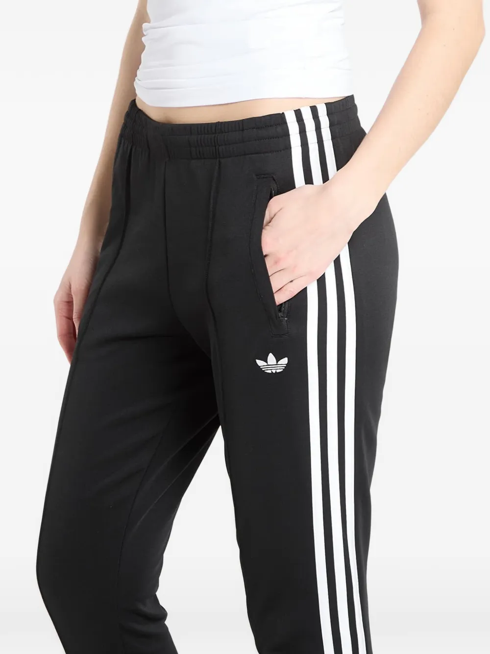 adidas Trainingsbroek met logo Zwart