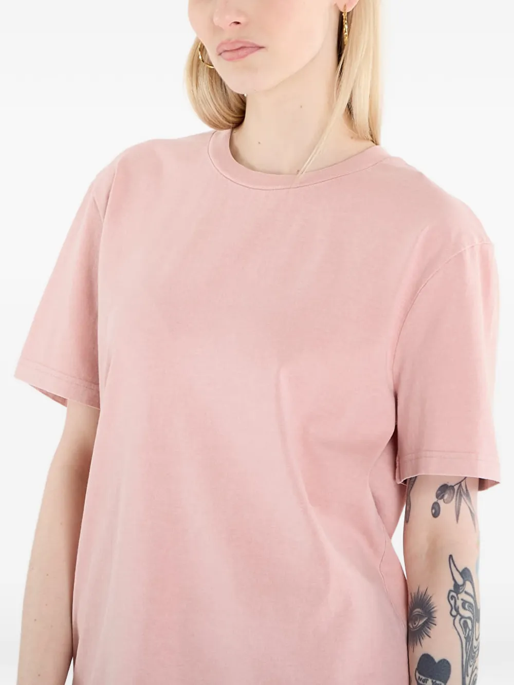 A.P.C. T-shirt met print Roze