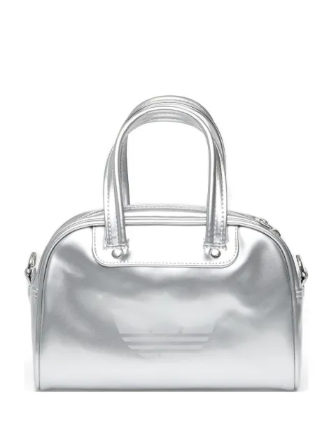 adidas mini logo-print tote bag