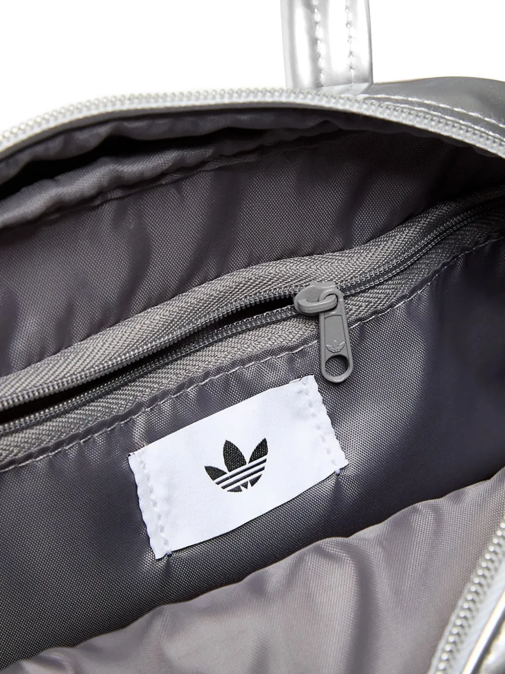 adidas Mini-shopper met logoprint Zilver