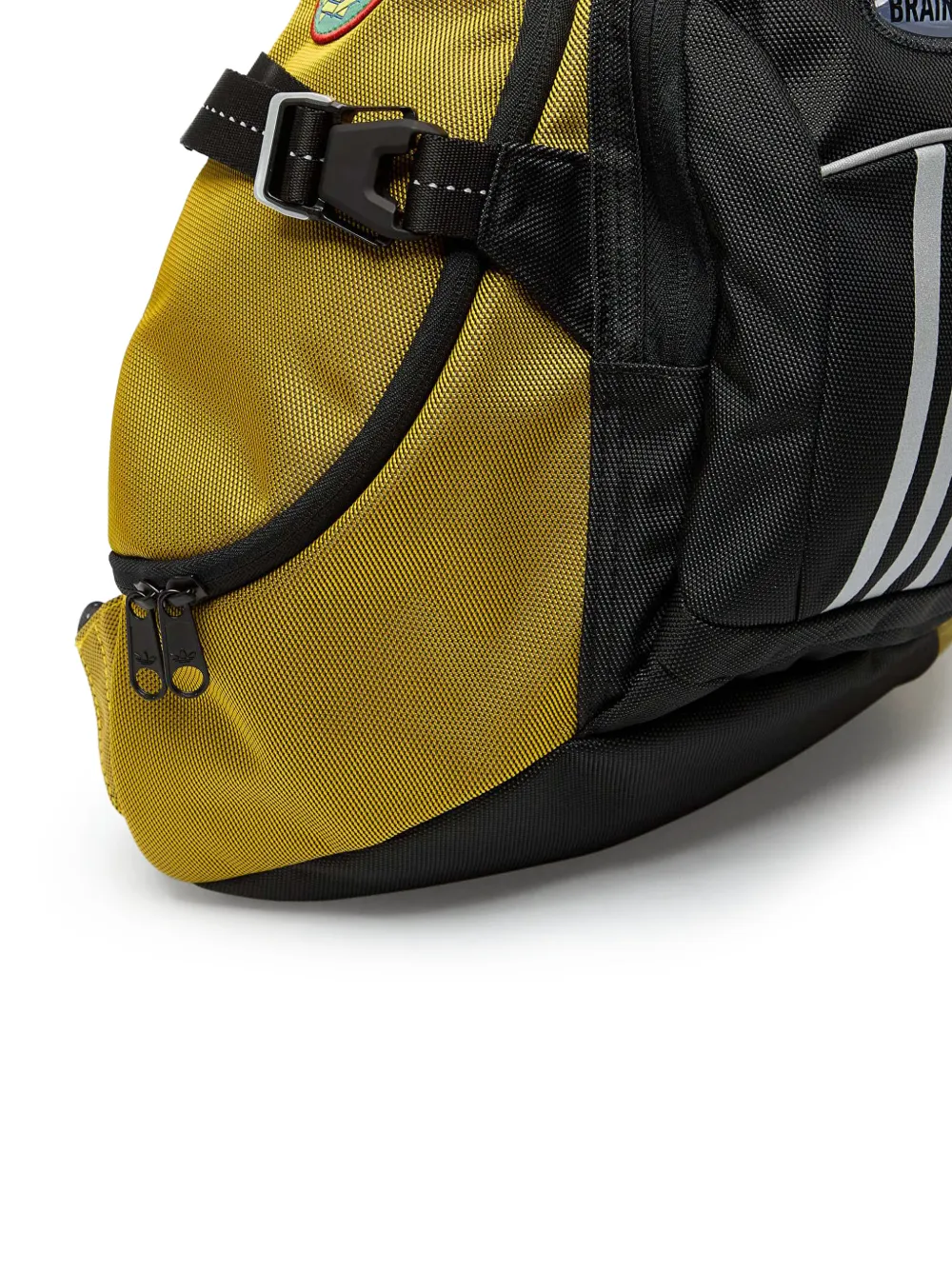 X Brain Dead Logo-Patch Backpack