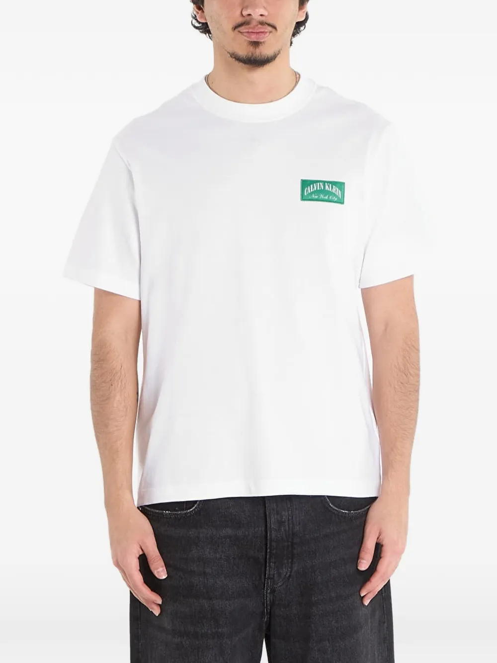 Calvin Klein short-sleeve T-shirt - Bianco