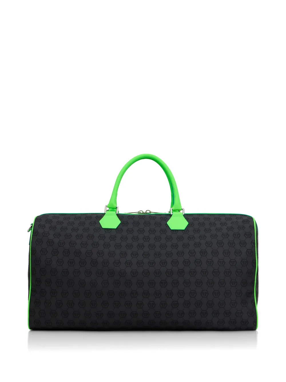 Philipp Plein Weekendtas met monogram jacquard Zwart