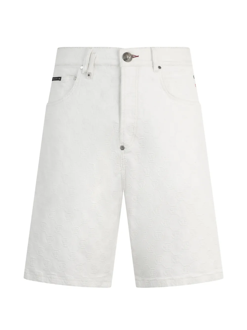 Philipp Plein Formentera five-pocket shorts - Weiß