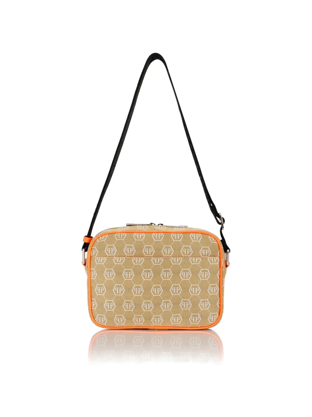 Philipp Plein Heuptas met monogram jacquard Beige