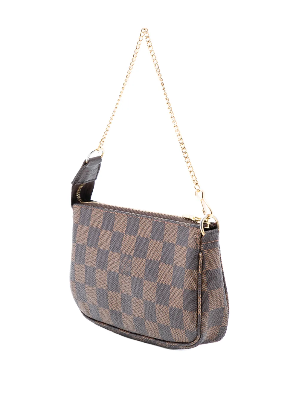 2004 Damier Ebene Mini Pochette Accessoires Handbag