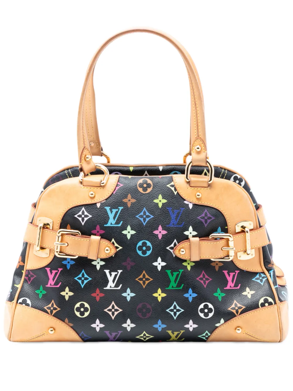 Louis Vuitton Pre-Owned 2010 Monogram Multicolore Claudia shoulder bag - Nero