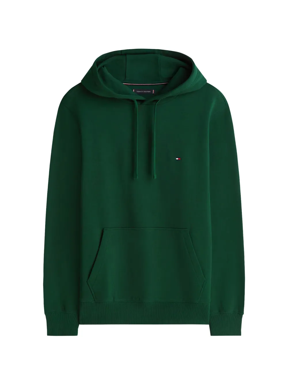 Tommy Hilfiger hooded pocket knitwear - Verde