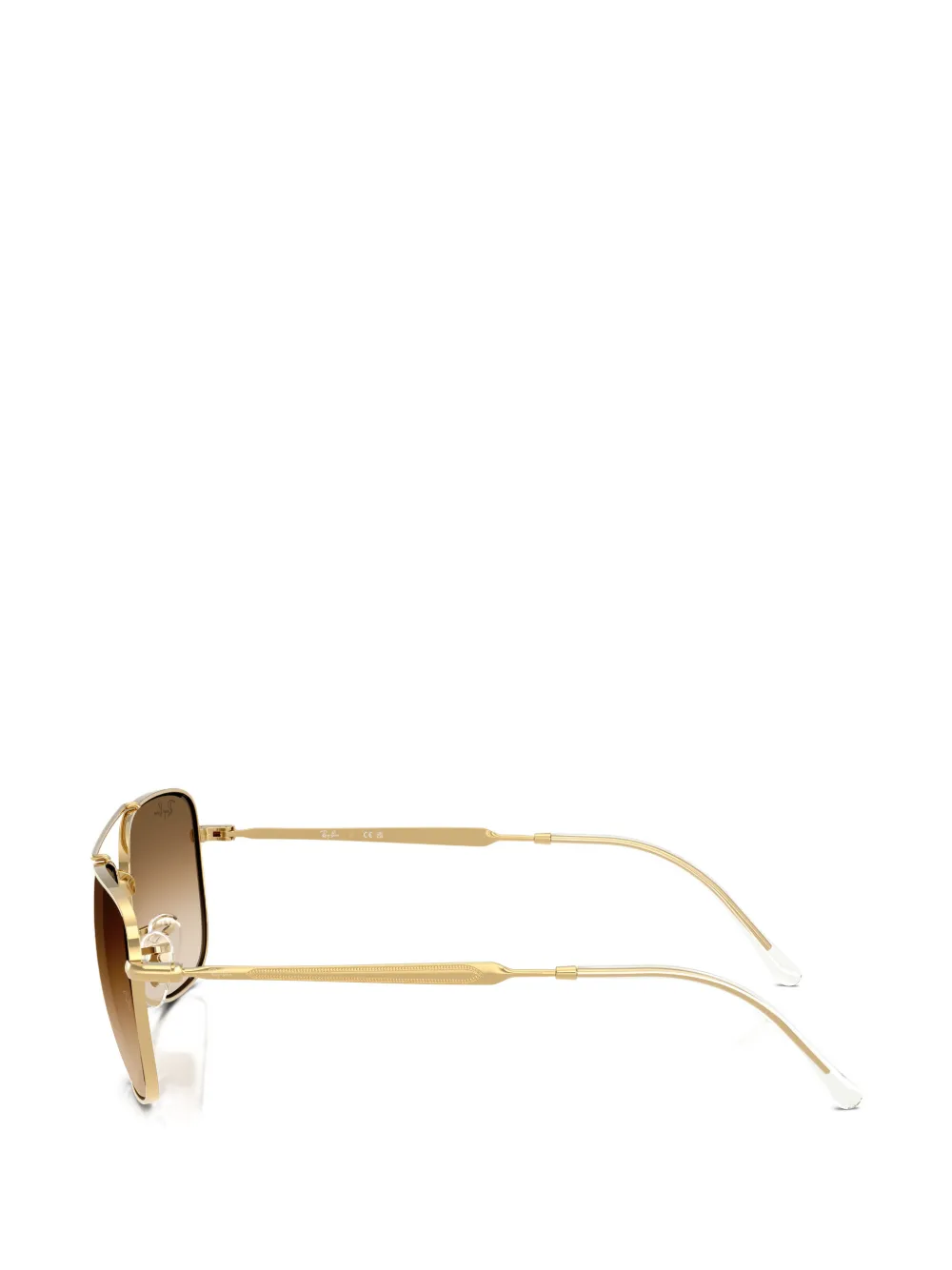 Ray-Ban Zonnebril met vierkant montuur Goud
