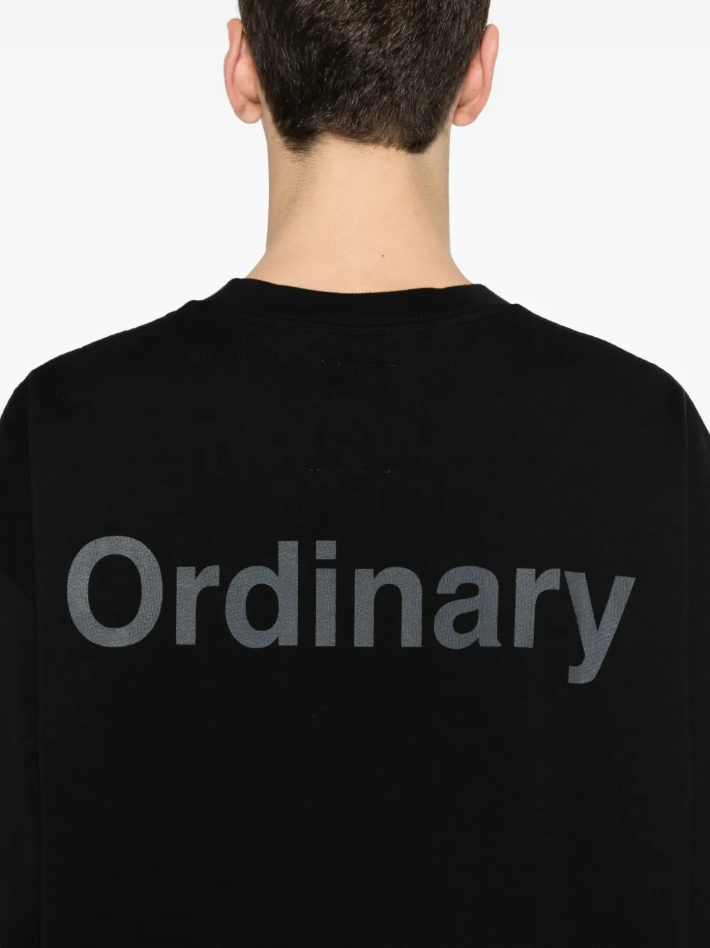 Maison MIHARA YASUHIRO T-shirt met dierenprint Zwart