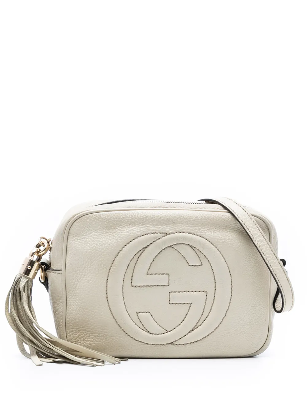 Gucci Pre-Owned 2016-2025 Leather Soho Disco crossbody bag - Bianco