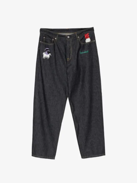 Undercover printed jeans