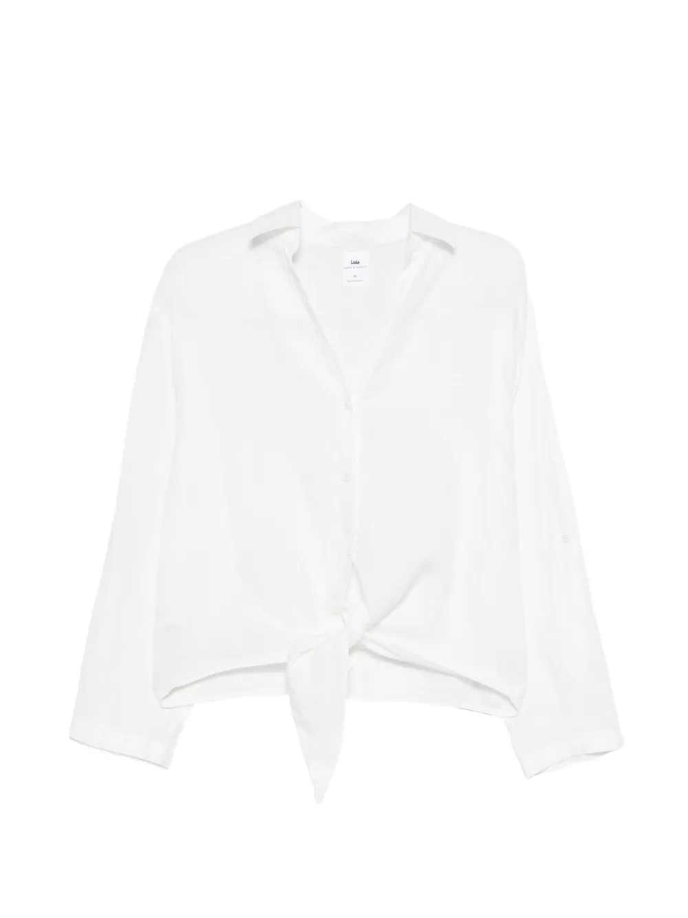 LOIS JEANS Pia buttoned shirt - Bianco