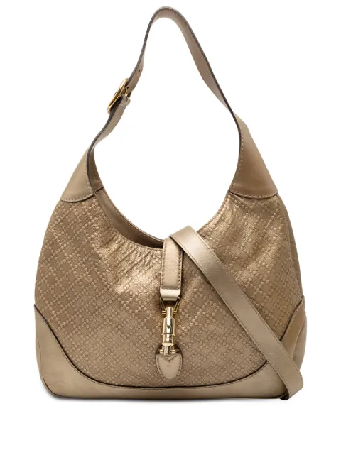 Gucci Pre-Owned 2000-2015 ディアマンテ レザー ジャッキーO ブービエ ショルダーバッグ