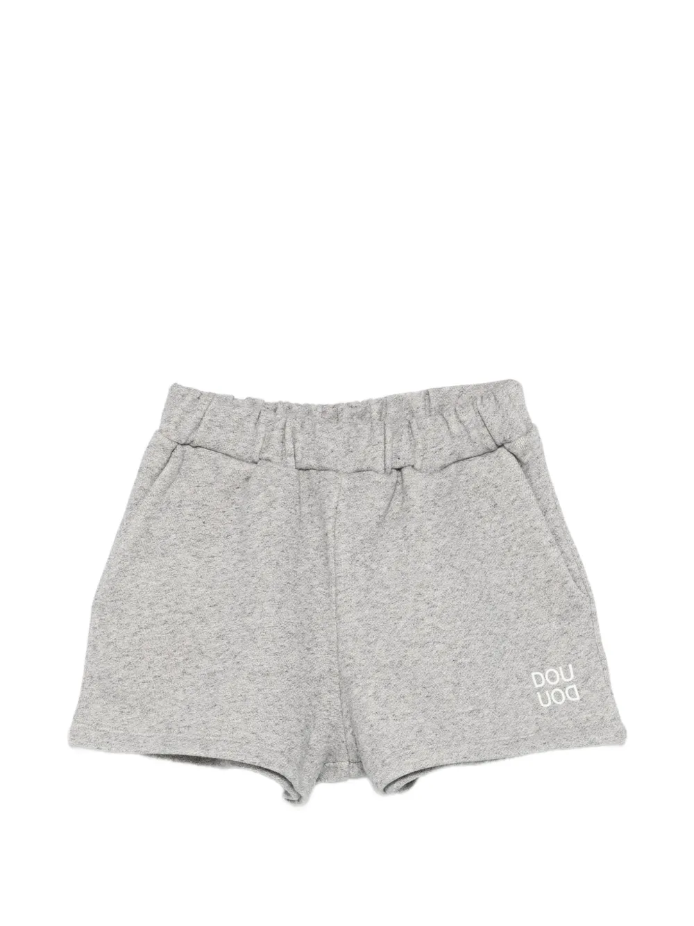 Douuod Kids logo shorts - Grigio