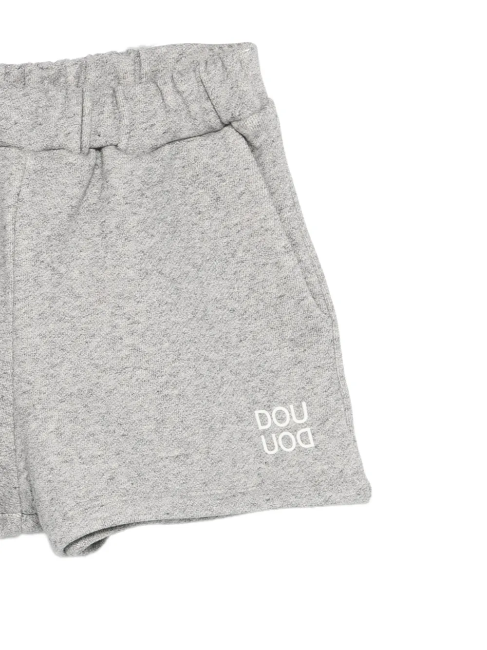 Douuod Kids Shorts met logo Grijs