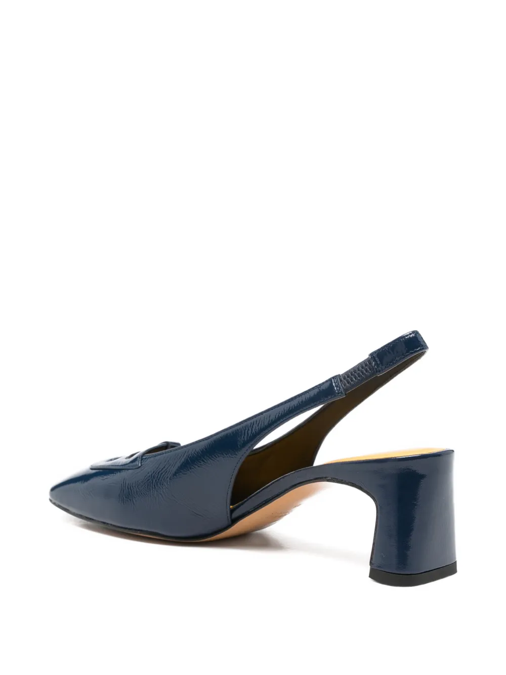 mara bini Pumps met gesp en uitgesneden details Blauw