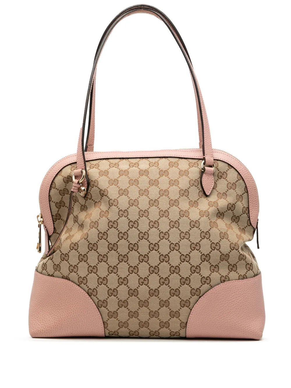 Gucci Pre-Owned 2000-2015 GG Canvas Dome shoulder bag - Marrone