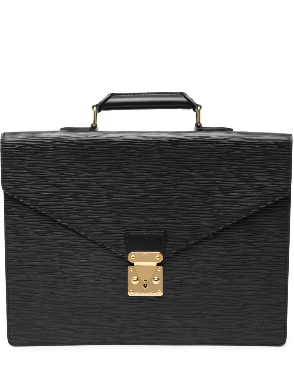 Louis Vuitton Pre-Owned 2003 Epi Serviette Conseiller business bag - Nero