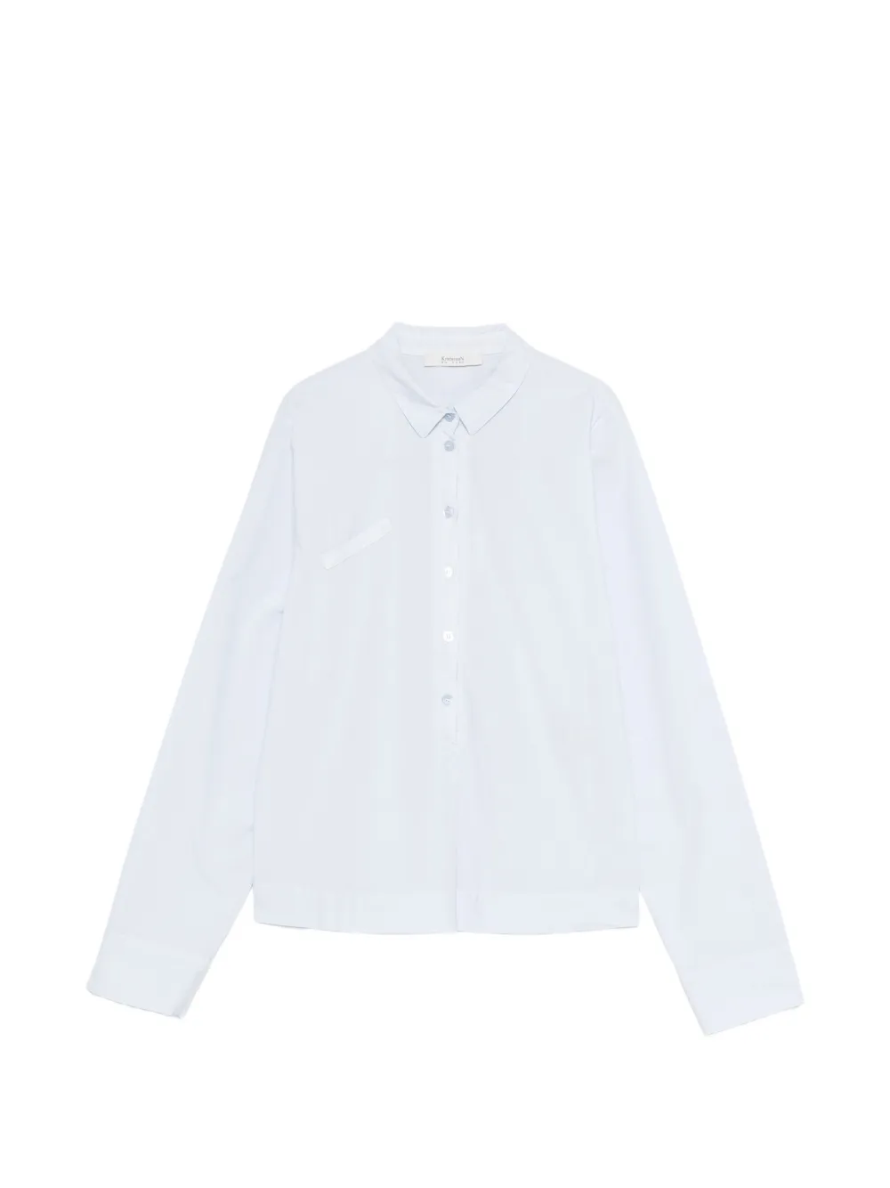 Kristensen Du Nord button-up shirt - Blu