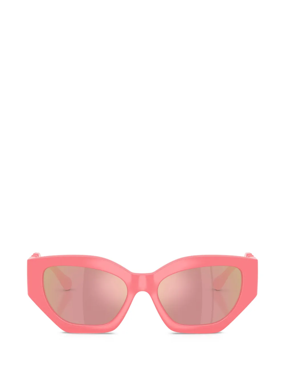 Versace Kids Occhiali da sole geometrici - Rosa