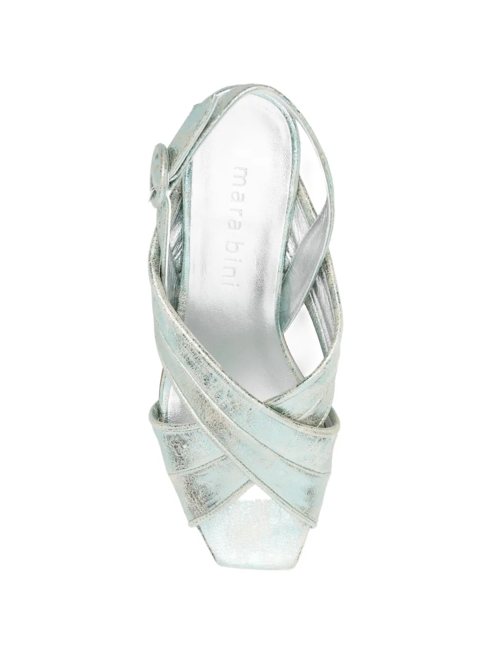 mara bini crisscross-strap sandals Blauw