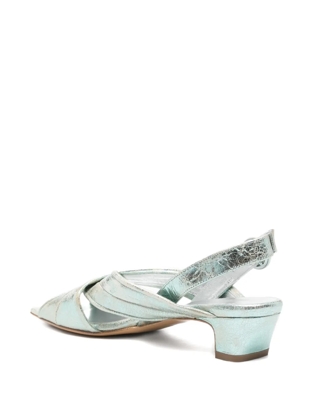 mara bini crisscross-strap sandals Blauw