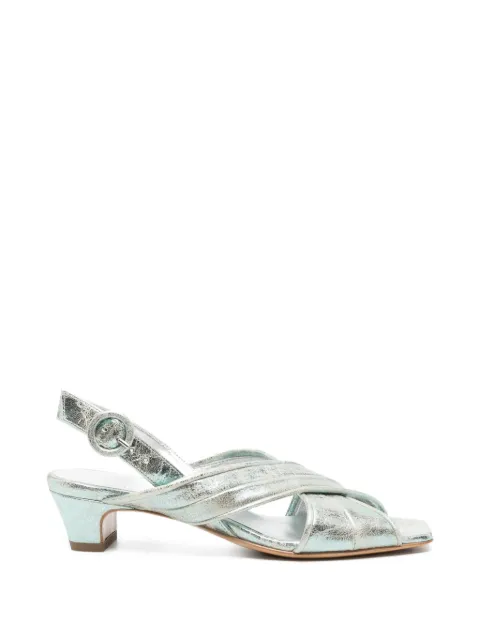 mara bini crisscross-strap sandals