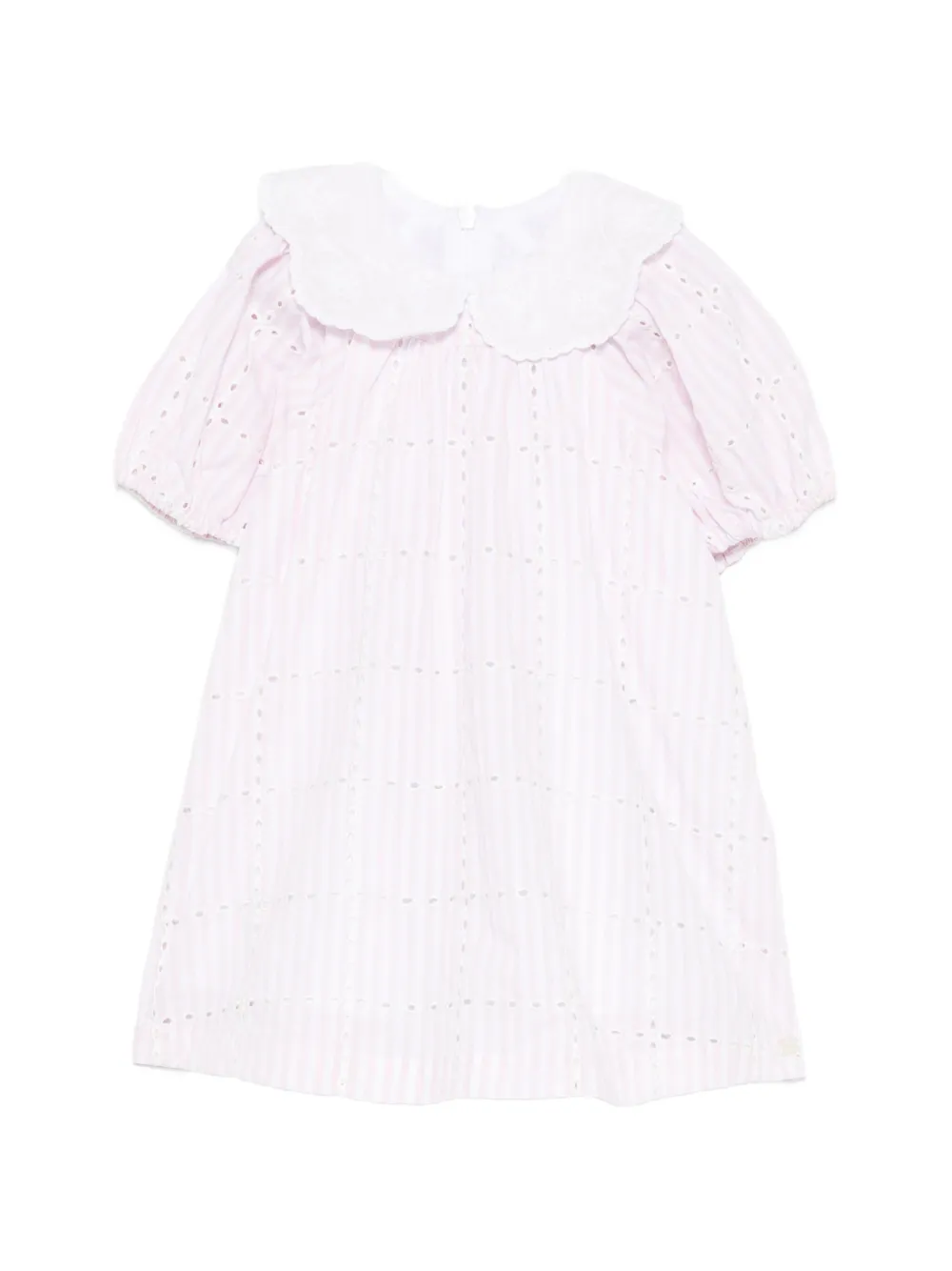 Tartine Et Chocolat striped broderie dress - Rosa