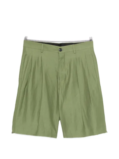Laneus pleated shorts