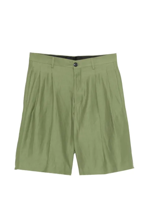 Laneus pleated shorts