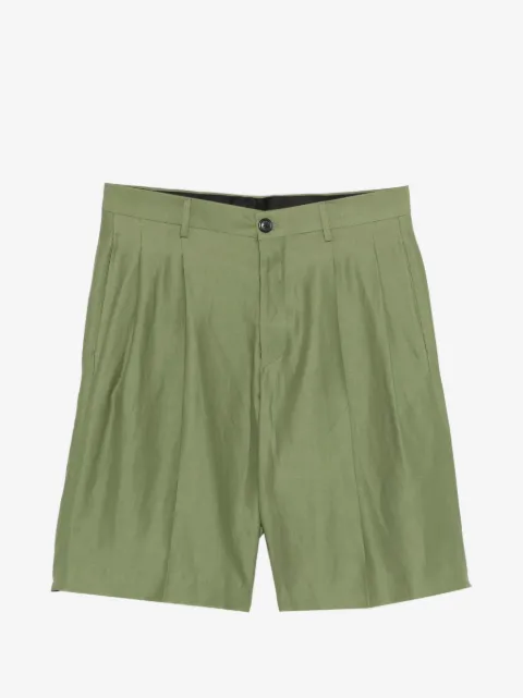 Laneus pleated shorts