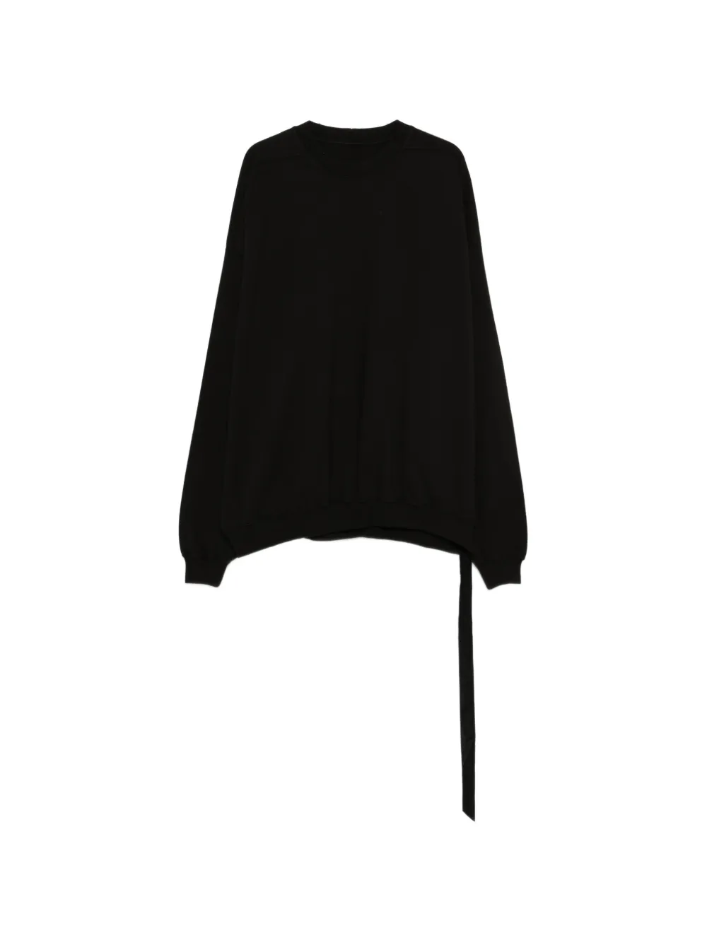 Rick Owens DRKSHDW Hun tie-detail sweatshirt - Nero