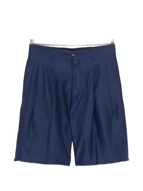 Laneus pleated shorts