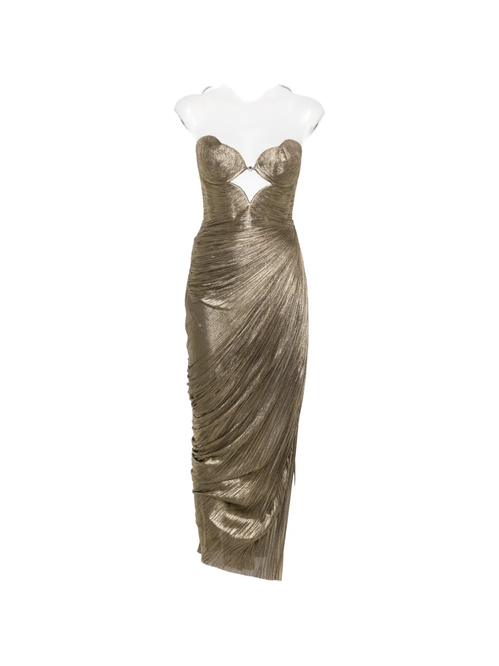 Maria Lucia Hohan Amisha Maxi Dress In Animal Print