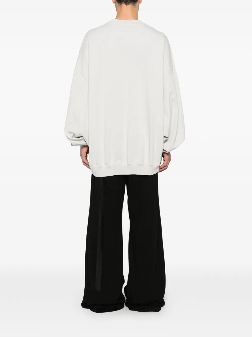 Rick Owens DRKSHDW Hun sweater met gestrikt detail Beige