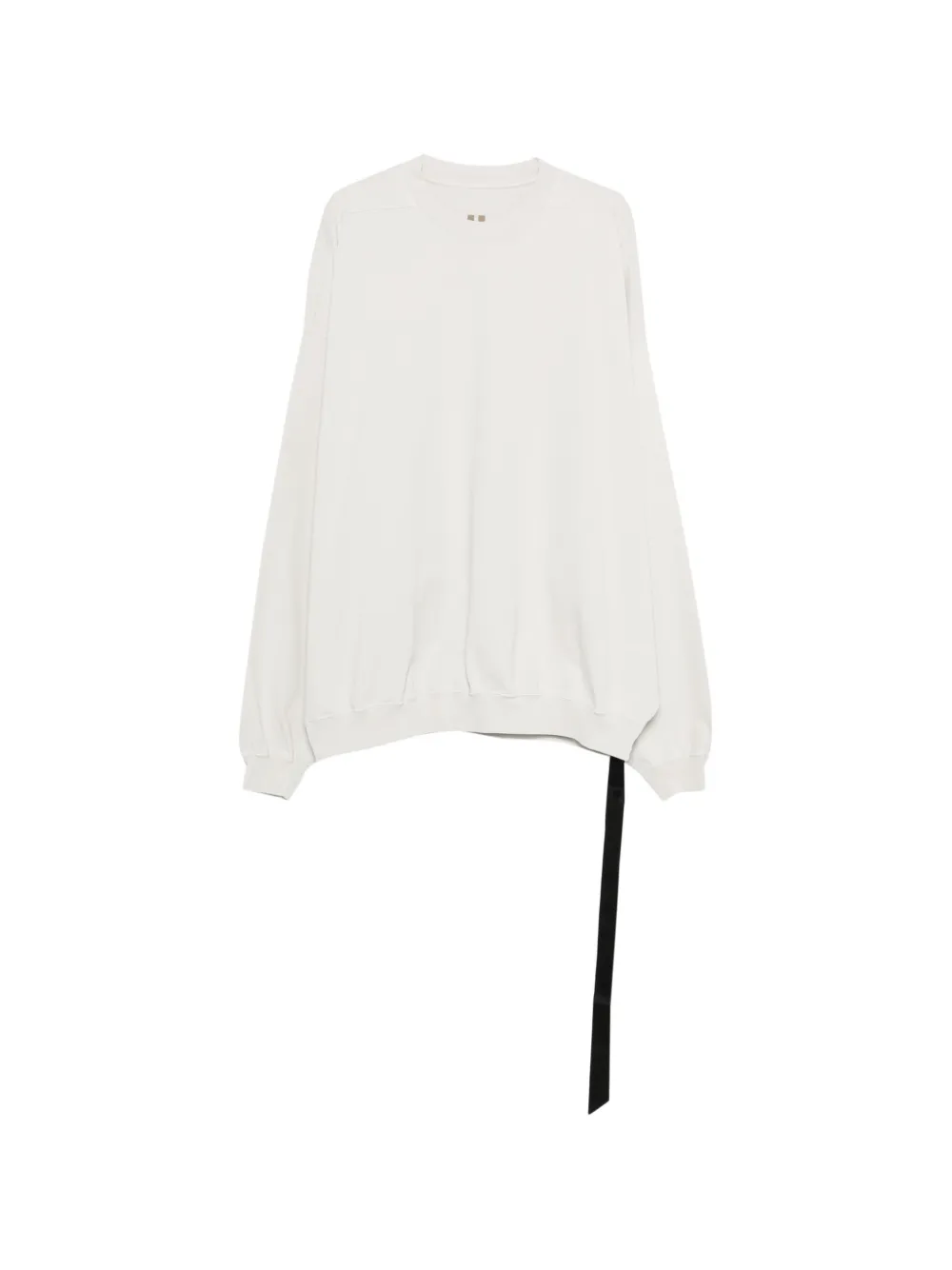 Rick Owens DRKSHDW Hun tie-detail sweatshirt - Toni neutri