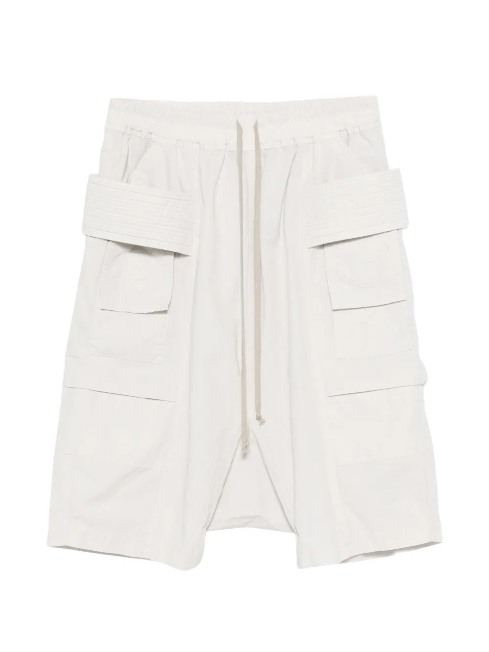 Rick Owens DRKSHDW Creatch cargo drawstring shorts - Toni neutri