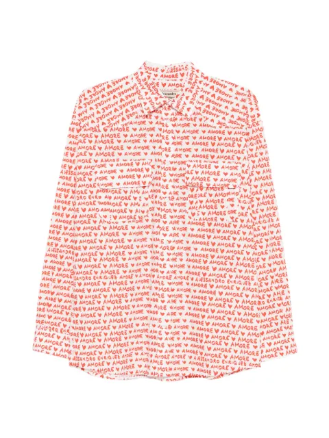 alessandro enriquez amore-pattern shirt