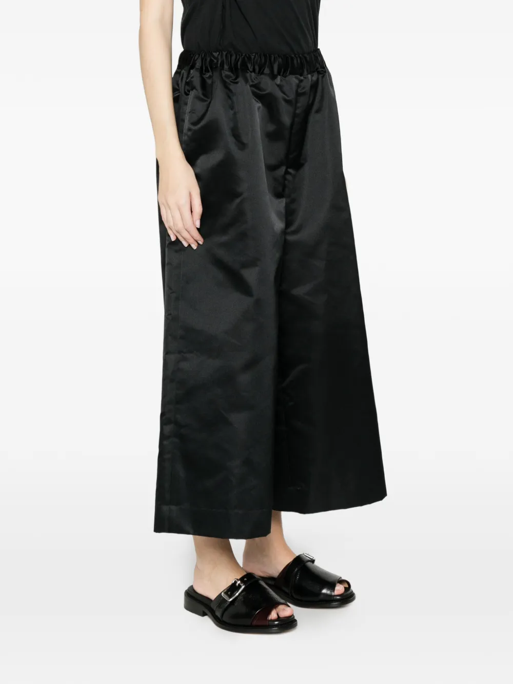  Comme Des Garçons Elasticated Palazzo Pants - Black 