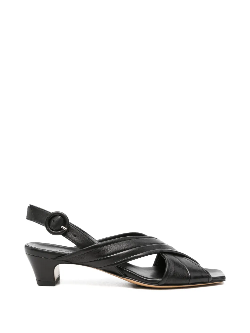 Mara bini crisscross-strap sandals Zwart