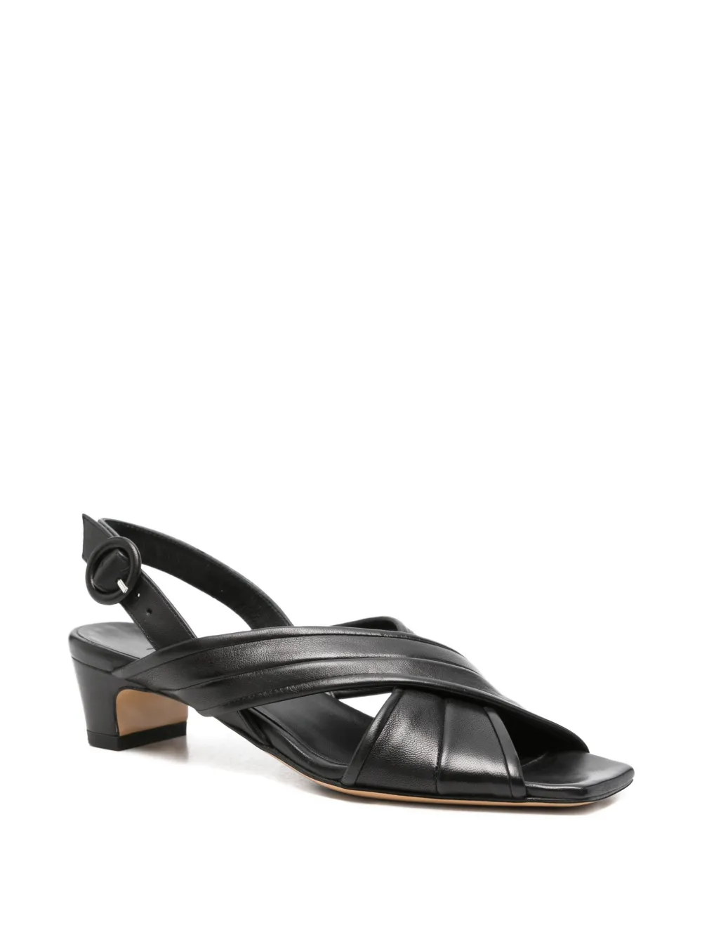 mara bini crisscross-strap sandals Zwart