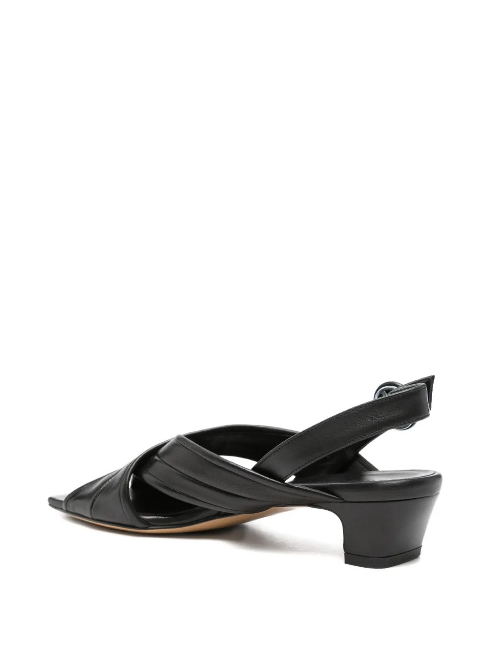 mara bini crisscross-strap sandals Zwart